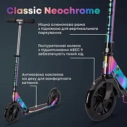 Самокат Micro Classic Неохром (SA0049) - мініатюра 8