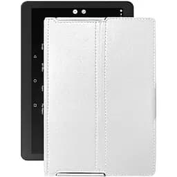 Чохол StatusCASE з екошкіри для планшету Pixus Ride 9.6 Білий