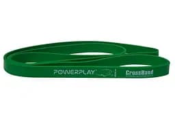 Еспандер-петля PowerPlay 4115 Power Band (гумка для фітнесу і кроссфіту) Зелена (16-32kg) (PP_4115_Green_(16-32kg)) - мініатюра 2