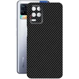 Захисна плівка StatusSKIN для Realme 8 5G Корпус Вініл Карбон чорний