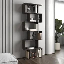 Полка для книг Vays стеллаж для дома M-56 Венге Темний