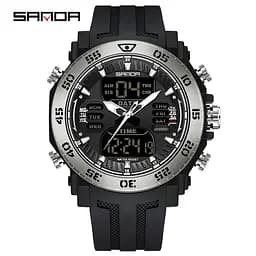 Sanda 6029 Black-Silver