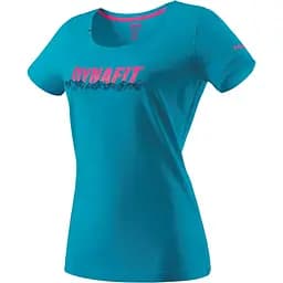 Футболка жіноча Dynafit Graphic Cotton Wmn синя M