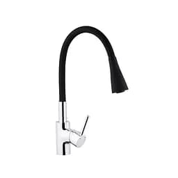 Змішувач для кухні Kroner KRP Kuche - C031BLK CV024338 Чорний матовий - мініатюра 4