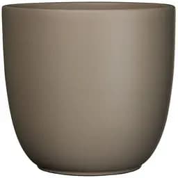 Кашпо Edelman Tusca pot round, 28 см, коричневое (144300)
