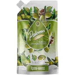 Рідке крем-мило Paloma Оливкове та зволожуюче молочко дой-пак 500 мл
