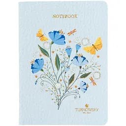 Книга записная Axent Turnowsky Secret Garden А6 60 листов в клетку (8711-1-A-TR)