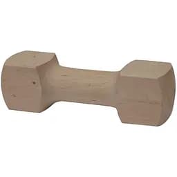 Игрушка для собак Croci Гантеля квадратная дерево 27х7.5х7.5 см