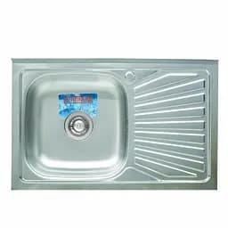 Кухонна мийка з нержавіючої сталі Valeso декор 8050 R (0,7/160 мм), Decor