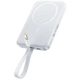 Портативний ЗП Power Bank Baseus EnerFill FM11 30W з БЗП with cable 10000mAh (E00289) Moon White