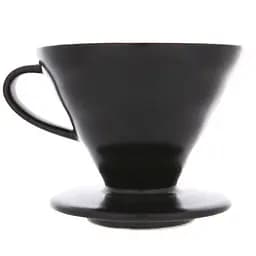 Пуровер керамічний Hario V60 Matte Black чорний (VDC-02-MB-UEX) - мініатюра 2