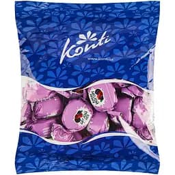 Цукерки Konti Крем-йогурт зі смаком лісових ягід, 190 г (924058)