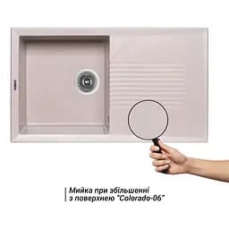Кухонна мийка Lidz 860x500/240 COL-06 (LIDZWCOL06860500240) - мініатюра 3