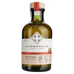 Уцінка. Джин Maredsous Distillery Invictus 40% 0.5 л з двома келихами в подарунковій упаковці   - мініатюра 3