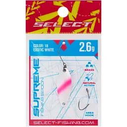 Блешня Select Supreme 2.6g 30mm #18 Exotic White - мініатюра 2