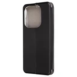 Чехол-книжка для Infinix Hot 40/40 Pro, G-Case, черный, кожаный чехол-книга из экокожи (PU) и TPU, с магнитом, с подставкой и вместительным кардхолдером, противоударный, защита всего корпуса, ArmorStandart (ARM79048) - мініатюра 2