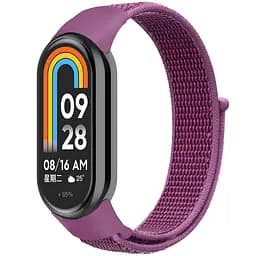 Ремінець Nylon New для Xiaomi Mi Band 8/9/10 Purple