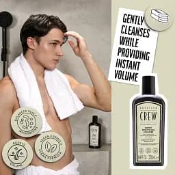 Шампунь для волосся American Crew Shampoo Pre-styling Boost 250 мл - мініатюра 5