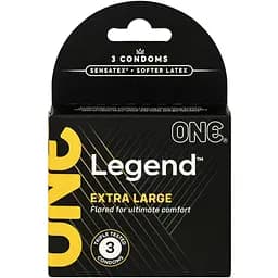 Презервативы One Legend Extra Large 3 шт. (ROZ6501053330)