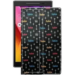 Чохол StatusCASE з екошкіри для планшету Asus ZenPad 8.0 (Z380M) Фешн чорний