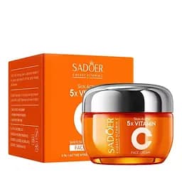 Крем для лица отбеливающий Sadoer 5X Vitamin C Face Cream 50 мл