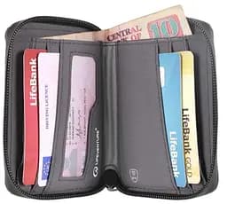 Гаманець Lifeventure Recycled RFID Bi-Fold Wallet Сірий - мініатюра 4