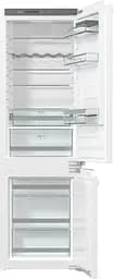 Холодильник вбудований Gorenje 177х55х54см 2 двері 180(68) л А+ NF Дисплей Білий (NRKI218EA0) - мініатюра 6