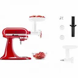 Набір з 2 насадок KitchenAid протирка + м'ясорубка (5KSMFVSP+5KSMFGA) (5KSMFVSFGA) - мініатюра 2