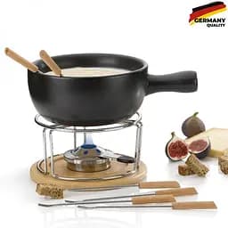 Каструля керамічна для сирного фондю KELA Basel 22,5 см 2 л (66575) - мініатюра 5