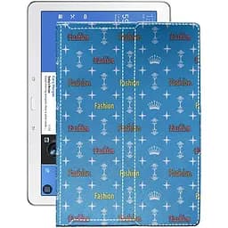 Чехол StatusCASE из экокожи для планшета Samsung Galaxy Tab Pro 10.1 (T520) Фэшн голубой