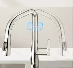 Змішувач для кухні Mijia pull-out kitchen faucet S1 з висувною лійкою - мініатюра 6