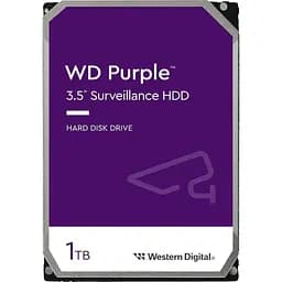 Жорсткий диск WD 1TB 3.5` 5400 64MB SATA Purple Surveillance