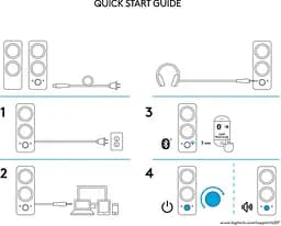 Акустика Logitech Z207 Bluetooth White (L980-001292) - мініатюра 9