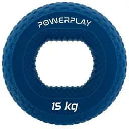 Еспандер кістьовий PowerPlay силіконовий PP-4333 Hand Grip Light 15 кг Синій (PP_4333_Blue_15kg)