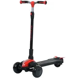 Самокат JR3-132-R черно-красный