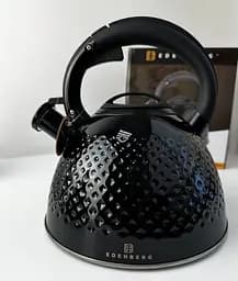 Чайник із свистком Edenberg EB-8854-Black 3 л чорний