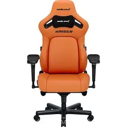 Геймерское кресло Anda Seat Kaiser 4 L Leather Blaze Orange (AD12YDDC-L-20-O-PV/C) [121785]
