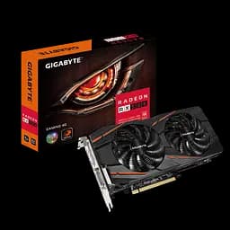 Відеокарта AMD Radeon RX 580 4GB Gigabyte Gaming (GV-RX580GAMING-4GD) Б/В