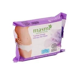 Органические влажные салфетки для интимной гигиены Masmi 20 шт.