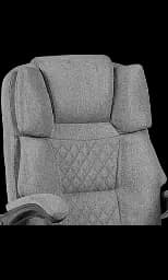 Офісне крісло GT Racer (B-2514 Fabric Dark Gray) - мініатюра 6