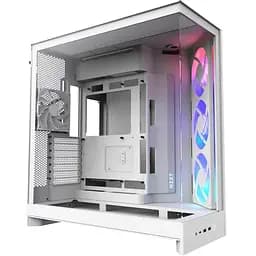 Корпус NZXT H9 Flow RGB Tempered Glass без БП White (CM-H92FW-R1)