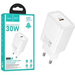 Зарядний пристрій Hoco N62 PD30W білий