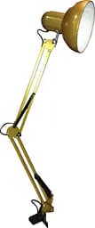 Настільна лампа на струбцині 60W E27 LU-074-1800 GOLD (ЗОЛОТО) TM LUMANO