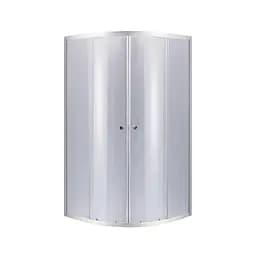 Душевая кабина Lidz Latwa SC80x80.SAT.LOW.GR LLSC8080SATLOWGR2