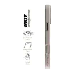 Чехол Apple iPhone 16 Plus, Unit MagSafe, серый, прозрачный, магсейф, противоударный, магнитный, панель-накладка с поддержкой MagSafe, с поддержкой беспроводной зарядки, TPU+PC, защита всего корпуса, ударопрочный, ArmorStandart (ARM79289) - мініатюра 3