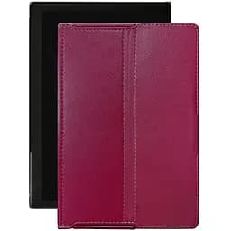 Чохол StatusCASE з екошкіри для планшету Pixus Joker Бордовий
