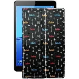 Чехол StatusCASE из экокожи для планшета Huawei MediaPad M5 Lite 8 Фэшн черный