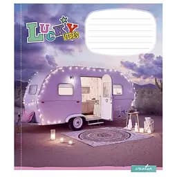 Зошит учнівський "Lucku Vibes" 024-3360K-3 в клітинку, 24 аркуша