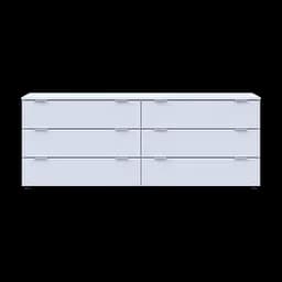 Комод Doros Рон 9 Білий 6 Шухлядок 160х38х62 (41516175) - мініатюра 6