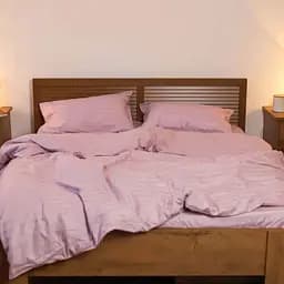 Комплект постільної білизни Tiare сімейний сатин страйп 71 71-sm